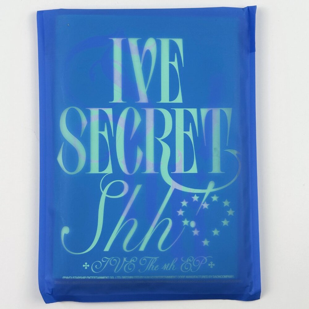 IVE - 4th EP IVE SECRET [Shh! Ver.] Official K-Pop Album + Photocard